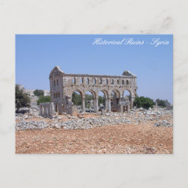 Historische Ruinen, alte Gebäude / Syrien Postkarte