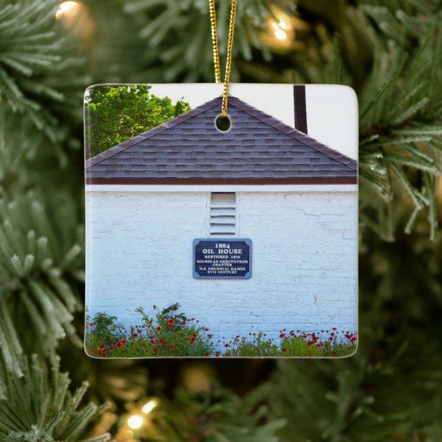 Historische Sanibel Light Oil House Ornament (Baum)