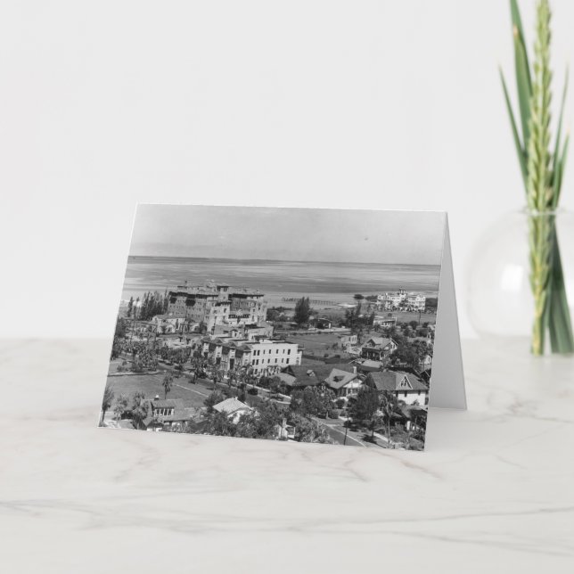 Historische Sarasota, Florida Blank Card Karte (Vorderseite)