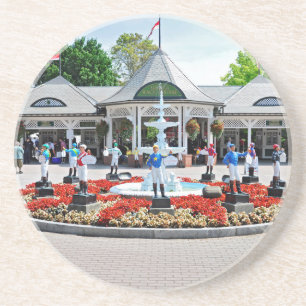 Historische Saratoga 150 am Eröffnungstag Getränkeuntersetzer