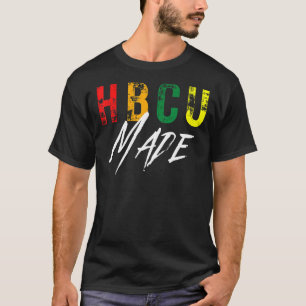 Historische Schwarze Uni Hbcu Made Student Graduat T-Shirt