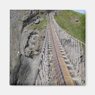 Historische Seilbrücke Carrick-a-rede, Nordirland Magnet