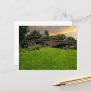 Historische St. Asaph-Brücke über den Elwy Postkarte