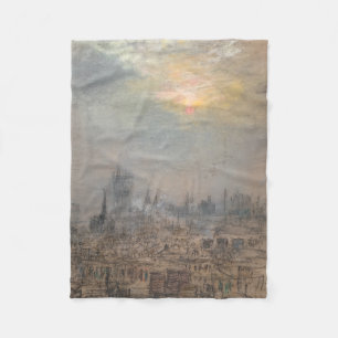 Historische Stadt New York (NYC) Fleecedecke