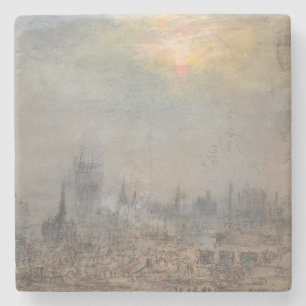 Historische Stadt New York Steinuntersetzer
