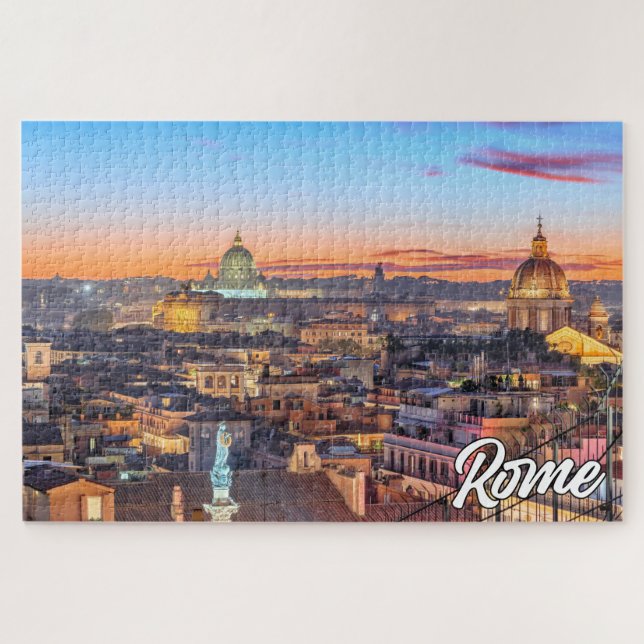 Historische Stadt Rom, Italien Puzzle (Horizontal)
