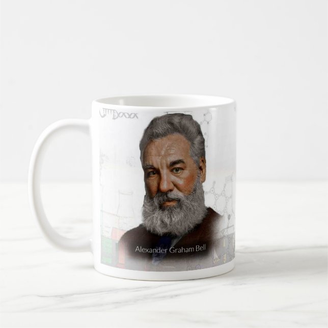 Historische Tasse Alexander Graham Bell (Links)