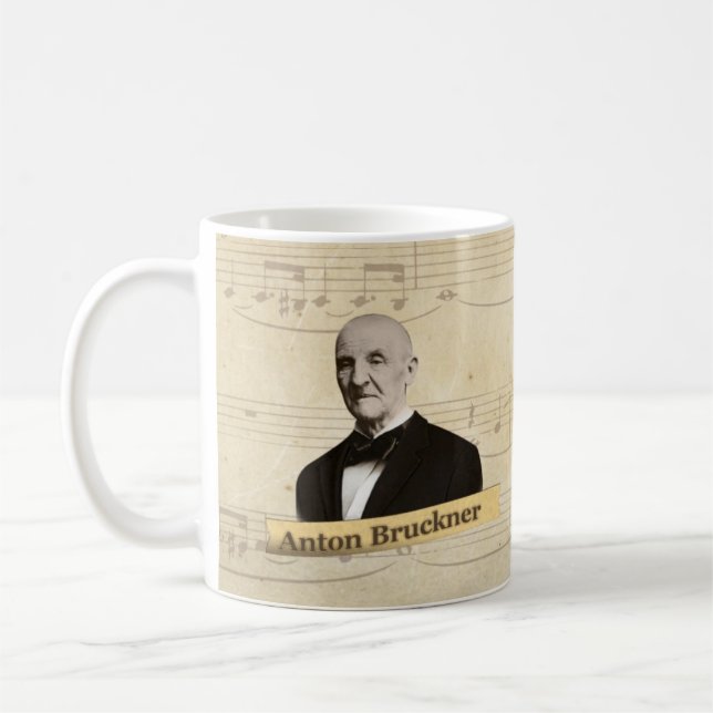 Historische Tasse Anton Bruckner (Links)