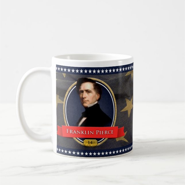Historische Tasse Franklin Pierce (Links)