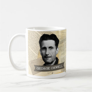 Historische Tasse Georges Orwell