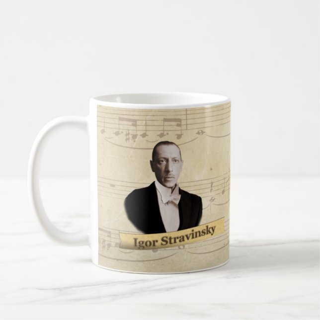 Historische Tasse Igor Stravinsky (Links)