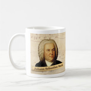 Historische Tasse Johann Sebastian Bach