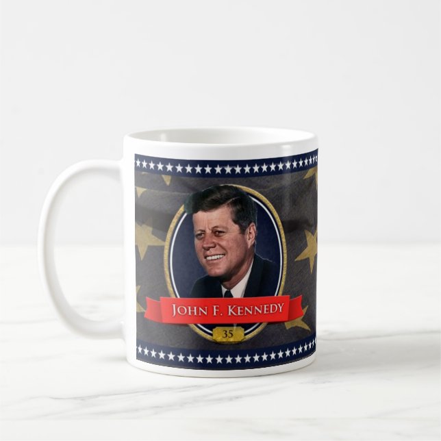 Historische Tasse John F. Kennedy (Links)