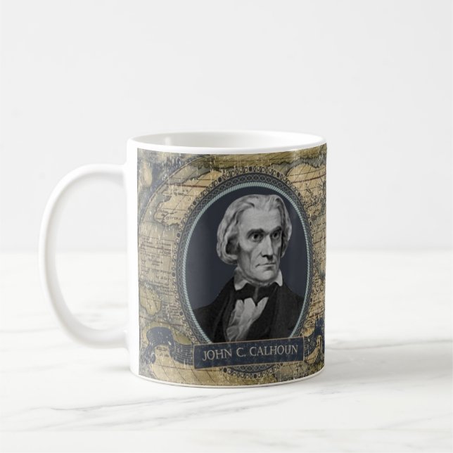 Historische Tasse Johns C Calhoun (Links)