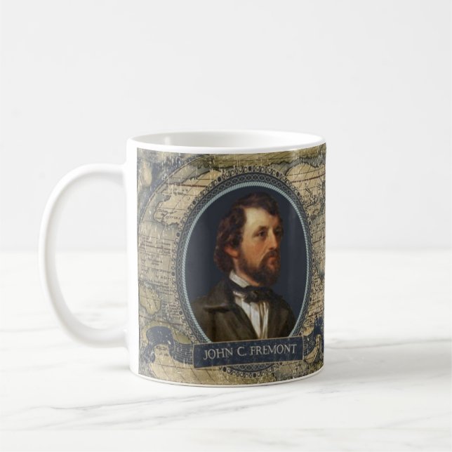 Historische Tasse Johns C Fremont (Links)