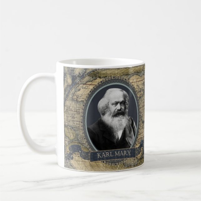Historische Tasse Karl Marx (Links)