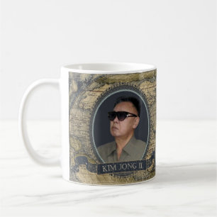 Historische Tasse Kim Jong-il