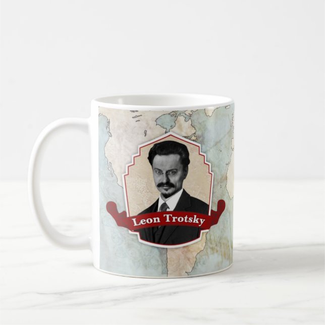 Historische Tasse Leons Trotsky (Links)