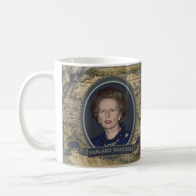 Historische Tasse Margaret Thatcher (Links)