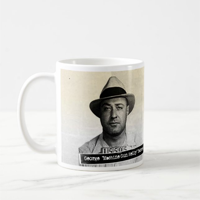 Historische Tasse Maschinen-Gewehr-Kelly (Links)