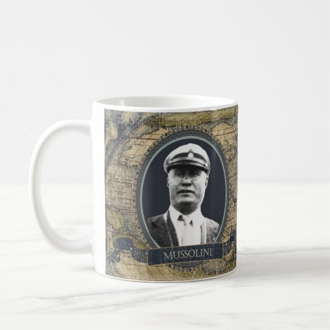 Historische Tasse Mussolini (Links)