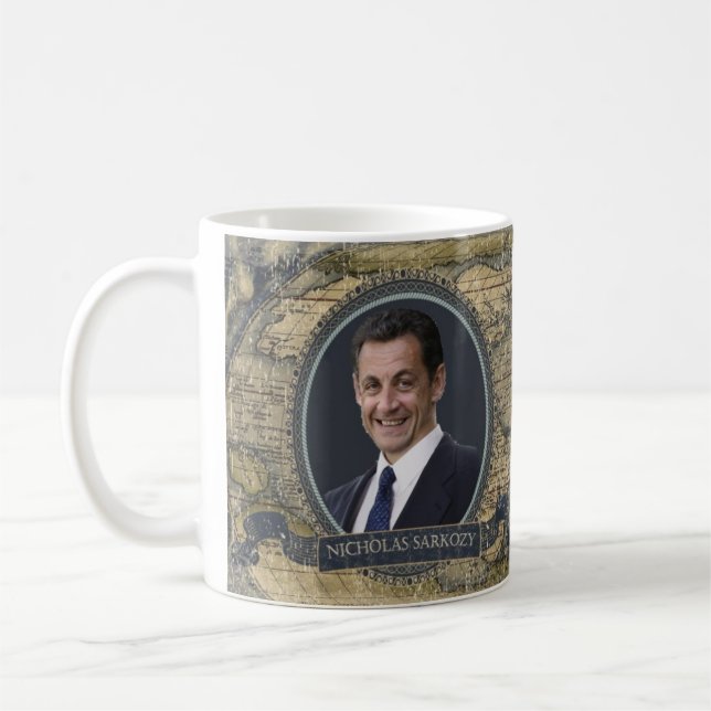 Historische Tassen Nicholas Sarkozy (Links)