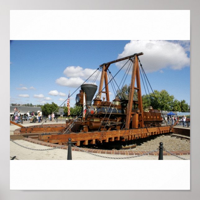 Historische Turntable Poster (Vorne)