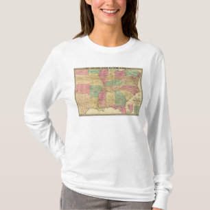Historische und Militärkarte der US T-Shirt