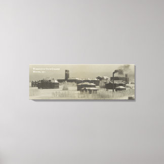 Historische Uni des Washingtoner Staat (WSU) Leinwanddruck