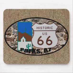 Historische US-Route 66 Parks Arizona Mousepad