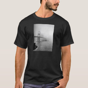 Historische USS San Francisco Golden Gate Bridge T-Shirt