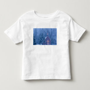 Historische Yosemite Valley Chapel bei starkem Kleinkind T-shirt
