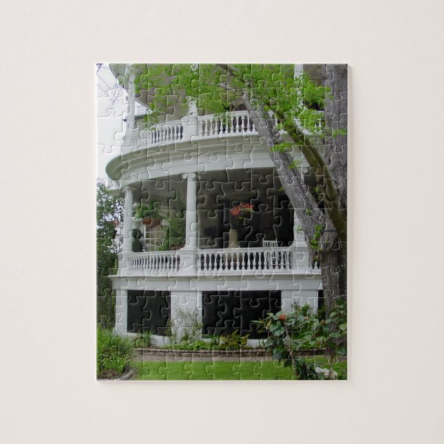 Historische Zuhause Charleston, SC Puzzle (Vertikal)