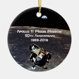 Historischer Apollo 11 Moon Mission 50 Jahre Jubil Keramik Ornament
