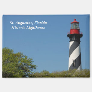 Historischer Augustiner Leuchtturm von Florida Magnet