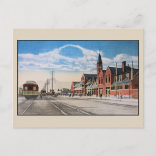 Historischer Bahnhof der Eisenbahngewerkschaft Ogd Postkarte