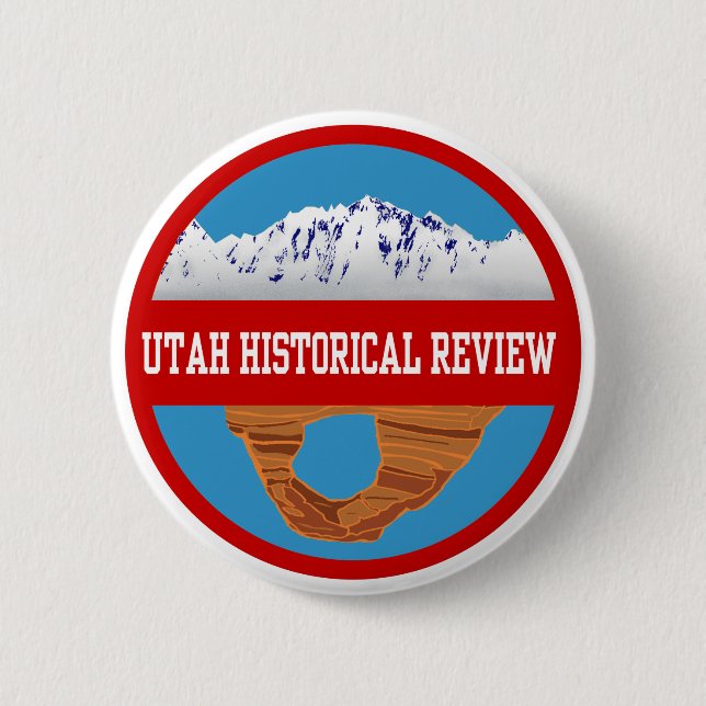 Historischer Bericht-Knopf Utahs Button (Vorderseite)