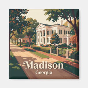 Historischer Bezirk Madison USA Magnet