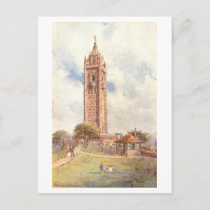 Historischer Cabot Tower, Bristol Postkarte