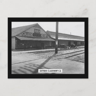 Historischer Claremont - Postkarte