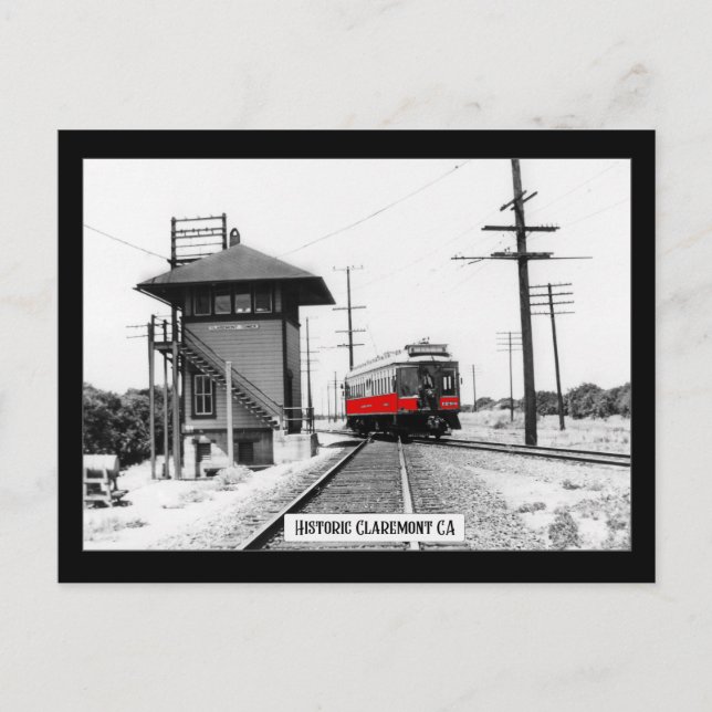 Historischer Claremont - Postkarte (Vorderseite)