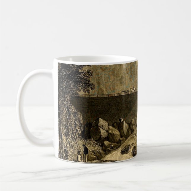 Historischer Erie Canal Bicentennial Kaffeetasse (Links)