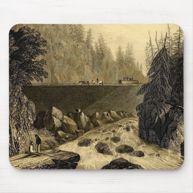 Historischer Erie Canal Bicentennial Mousepad (Vorne)