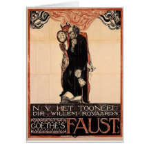 Historischer Faust-Plakat