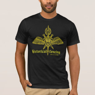 Historischer fechtender cooler T - Shirtentwurf T-Shirt