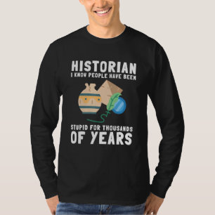 Historischer Forscher Kurator und Archivar T-Shirt