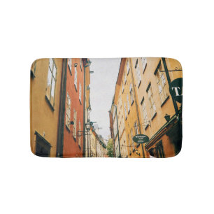 Historischer Gamla Stan, Altstadt von Stockholm Badematte