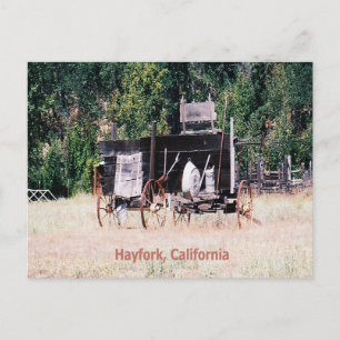 Historischer Goldrausch...... Postkarte