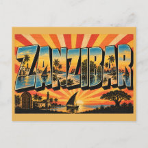 Historischer Hafen von Sansibar Dhow Vintage Reise