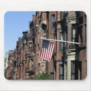 Historischer hinterer Bucht-Bereich, Boston, Mousepad